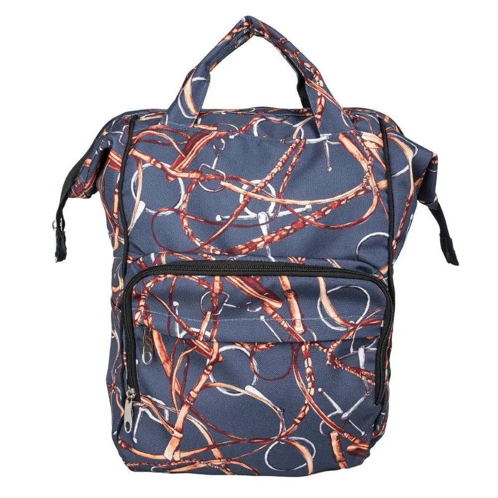 Awst Int'l Lila Snaffle Bit Bridles Backpack And Laptop Case 1