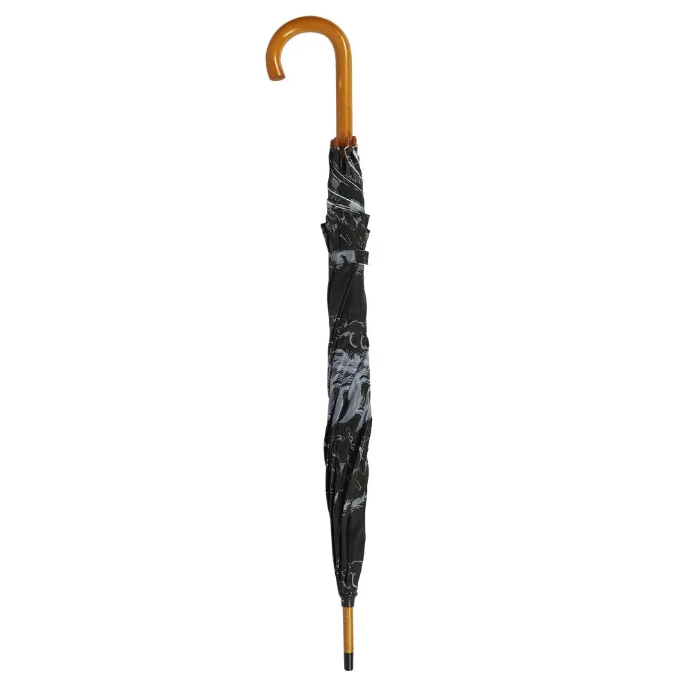 Awst Int'l Lila Umbrella - Linear Horses 1