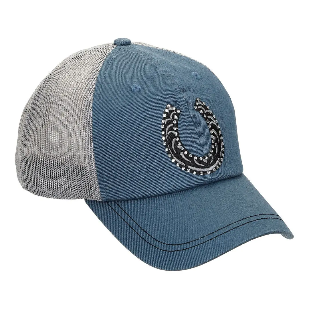 Awst Int'l Rhinestone Horseshoe Cap 1