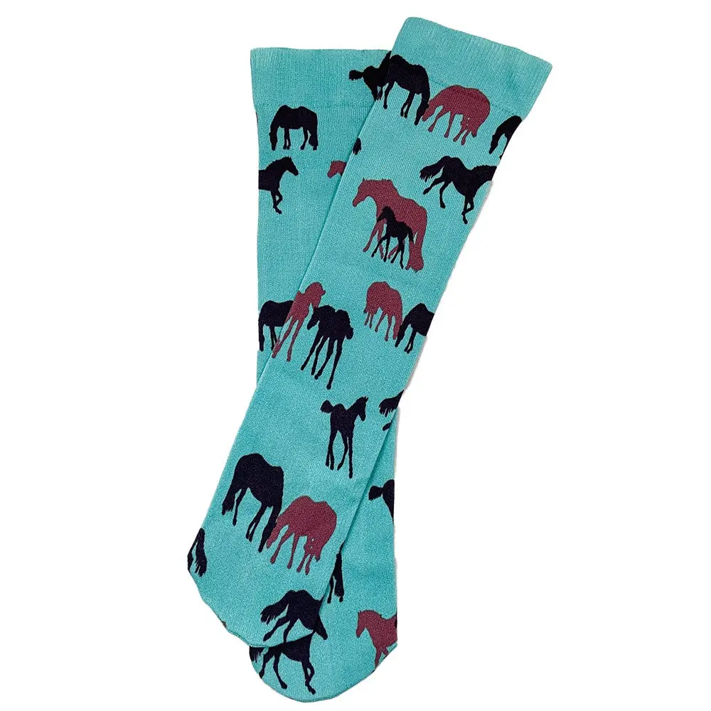 Awst Int'l Children's Lila Mare And Foals Socks 1