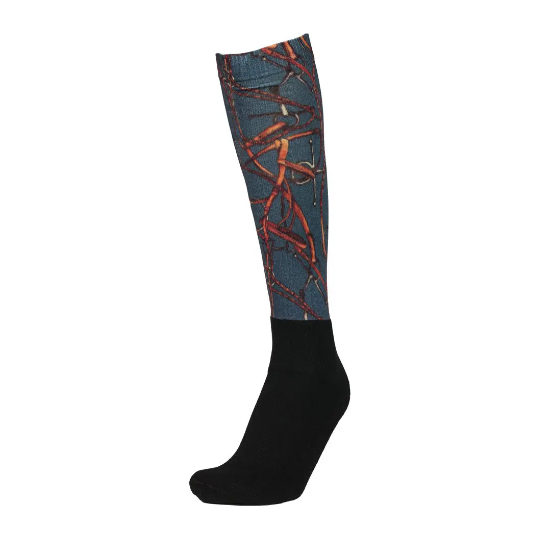 Awst Int'l Ladies "Lila" Snaffle Bridles  Sock (Padded Foot) 1