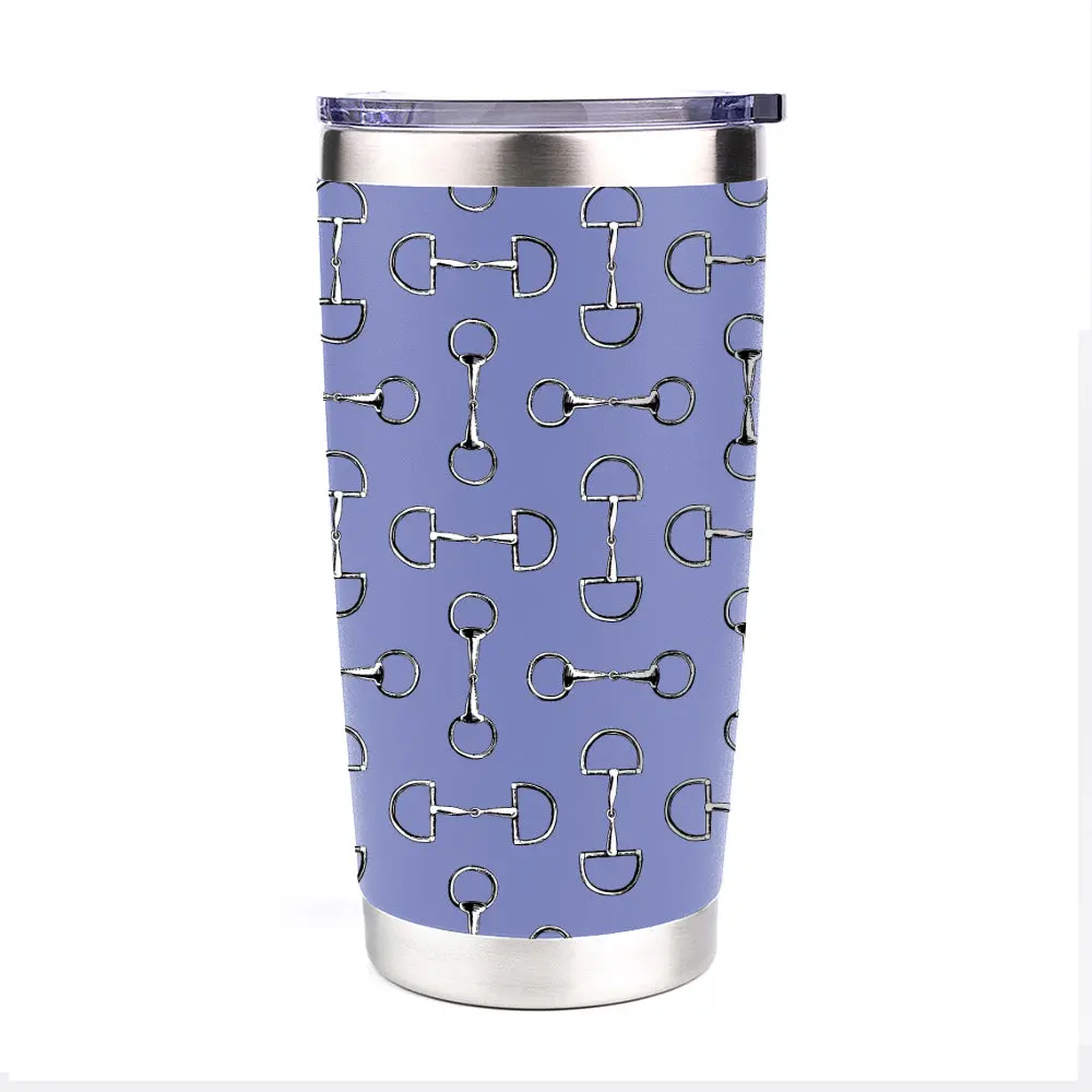 Awst Int'l 20 Oz Stainless Steel Tumbler-Lila Vintage Snaffle Bit 2