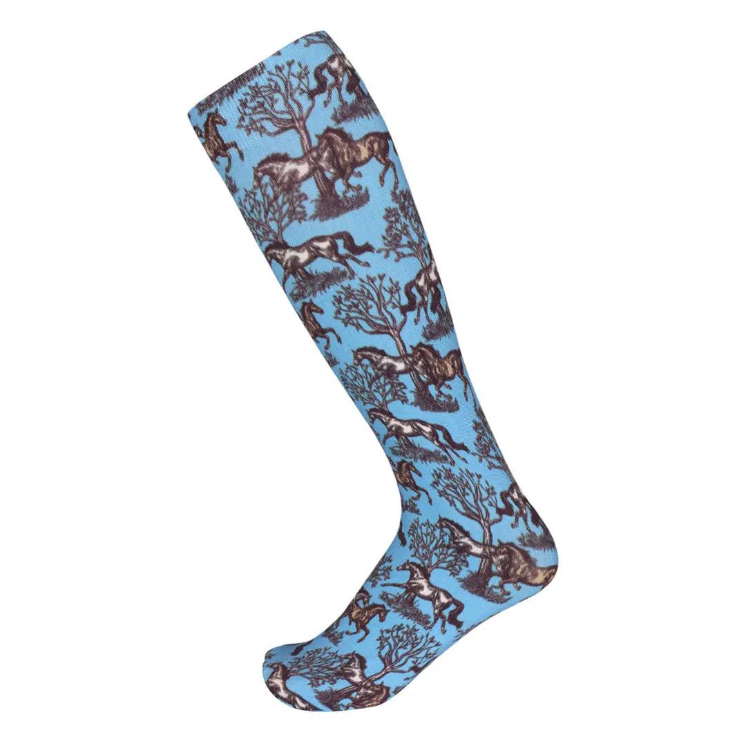 Awst Int'l Lila Toile Socks 1