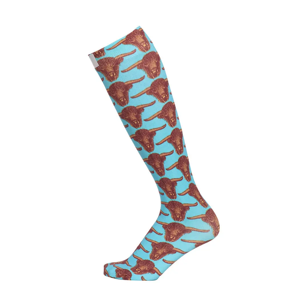 Awst Int'l Vintage Bull Head Boot Socks 1