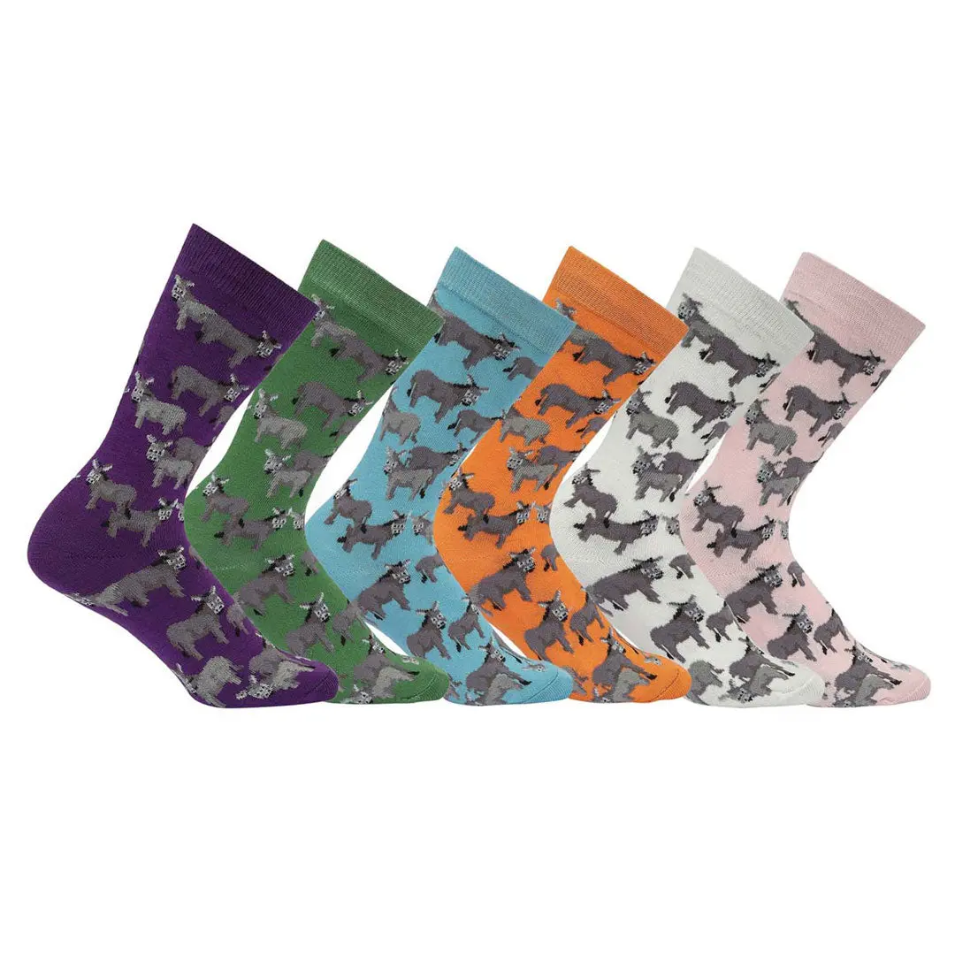 Awst Int'l Donkey Love Socks 6 Pack 1