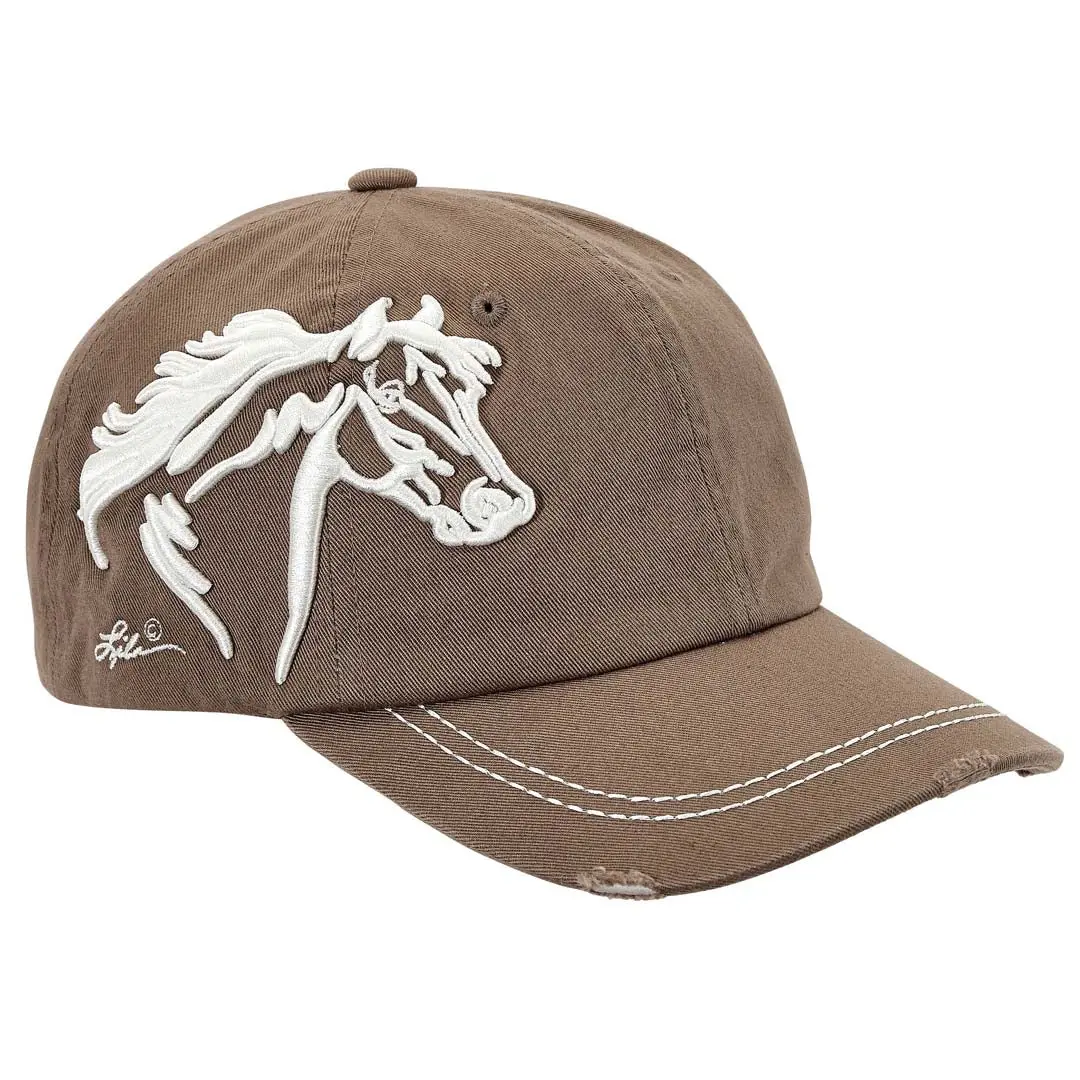 Awst Int'l Lila 3D Horse Head Cap 2