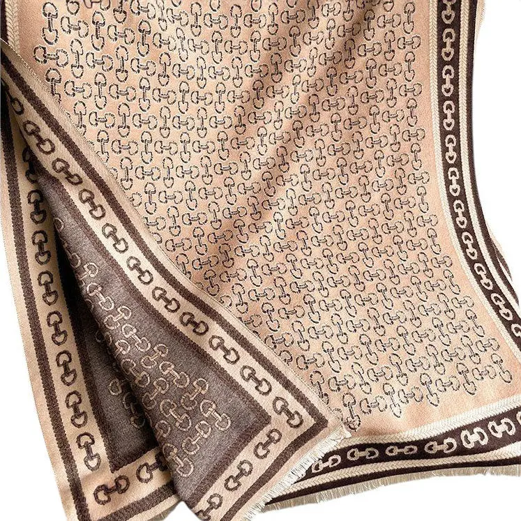 Awst Int'l Snaffle Bit Acrylic Cashmere Scarf 2