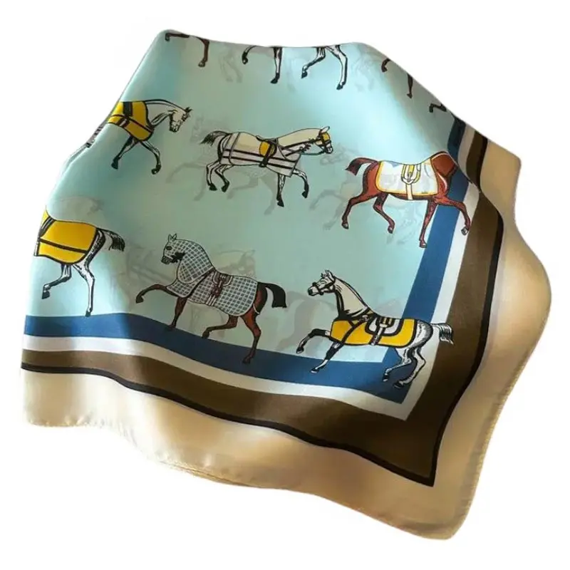 Awst Int'l Horses In Blankets Scarf 1