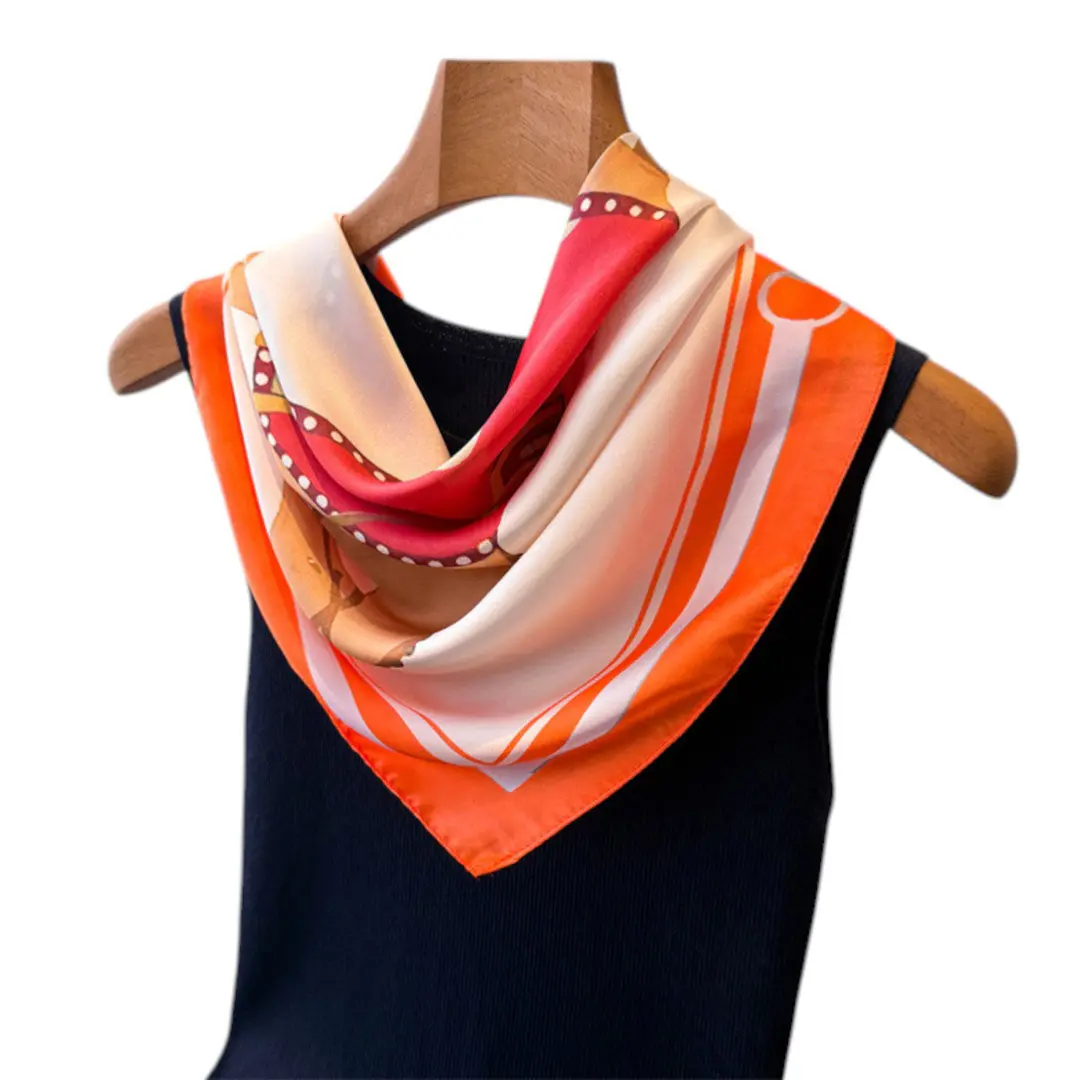 Awst Int'l Horse In Blanket Scarf 28" X 28" 1