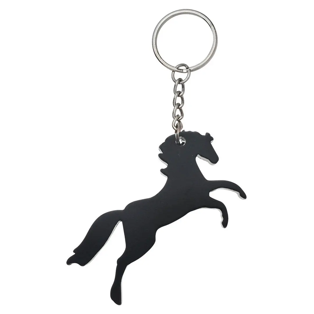 Awst Int'l Rearing Horse Keychain 2