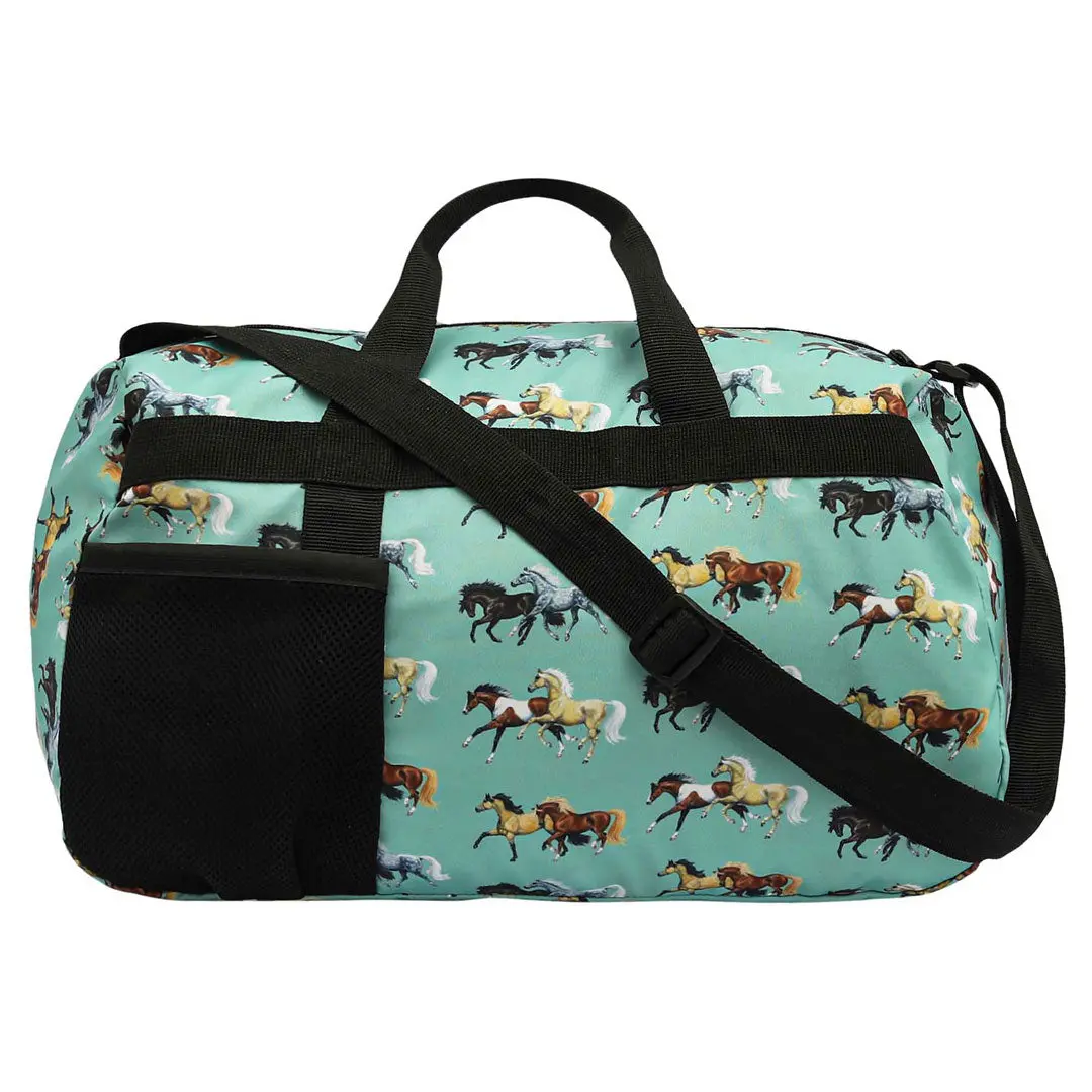 Awst Int'l  Lila Horse Pairs Duffel Bag 1