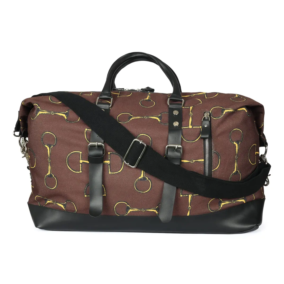 Awst Int'l Lila Vintage Snaffles Strappy Duffel Bag 1