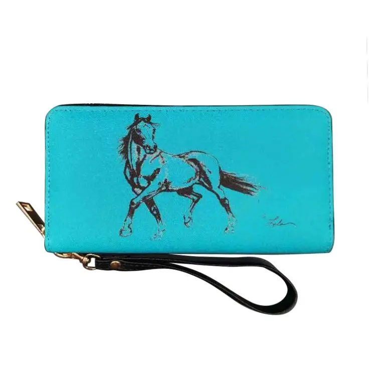 Awst Int'l Lila Linear 3-Qtr Horse Wallets 1
