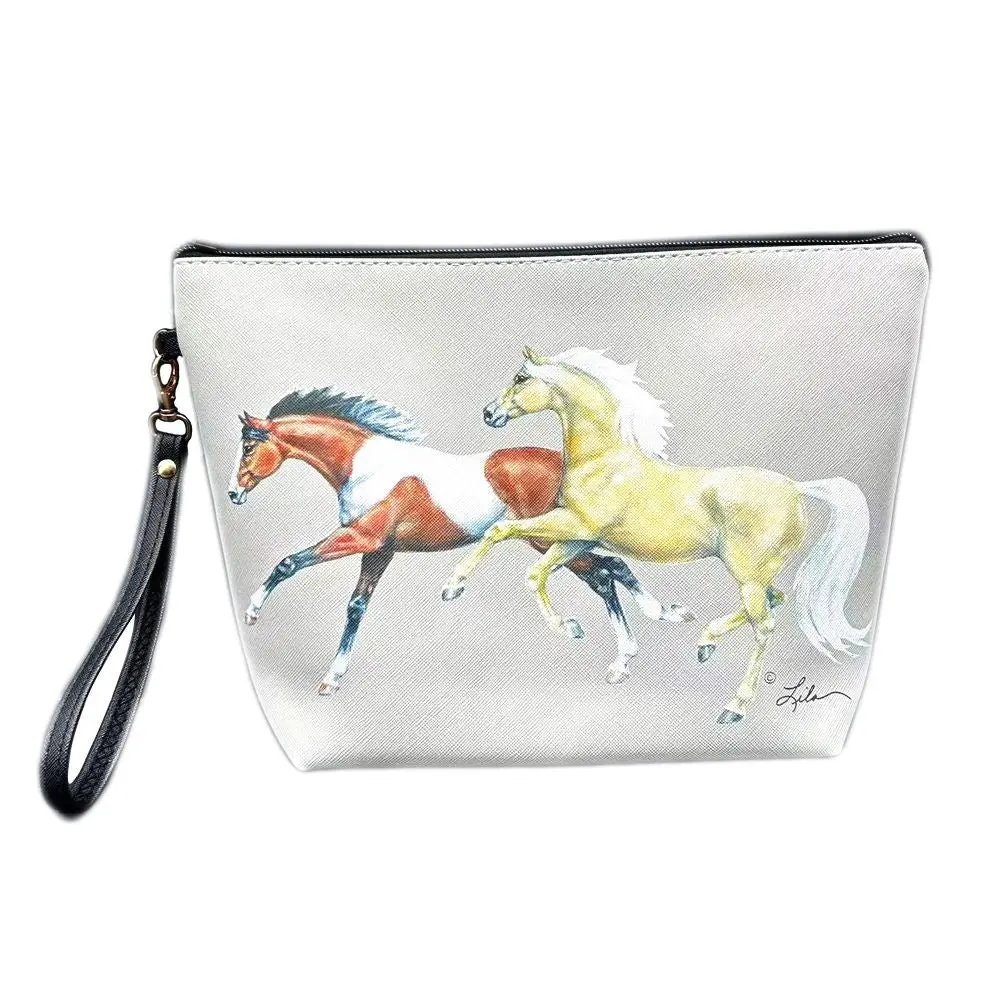 Awst Int'l Lila Paint Palomino Accessory Bag With Wristlet 1