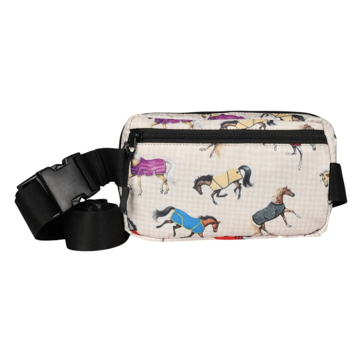 Awst Int'l Lila Horses In Blankets Crossbody/Waist Bag 1