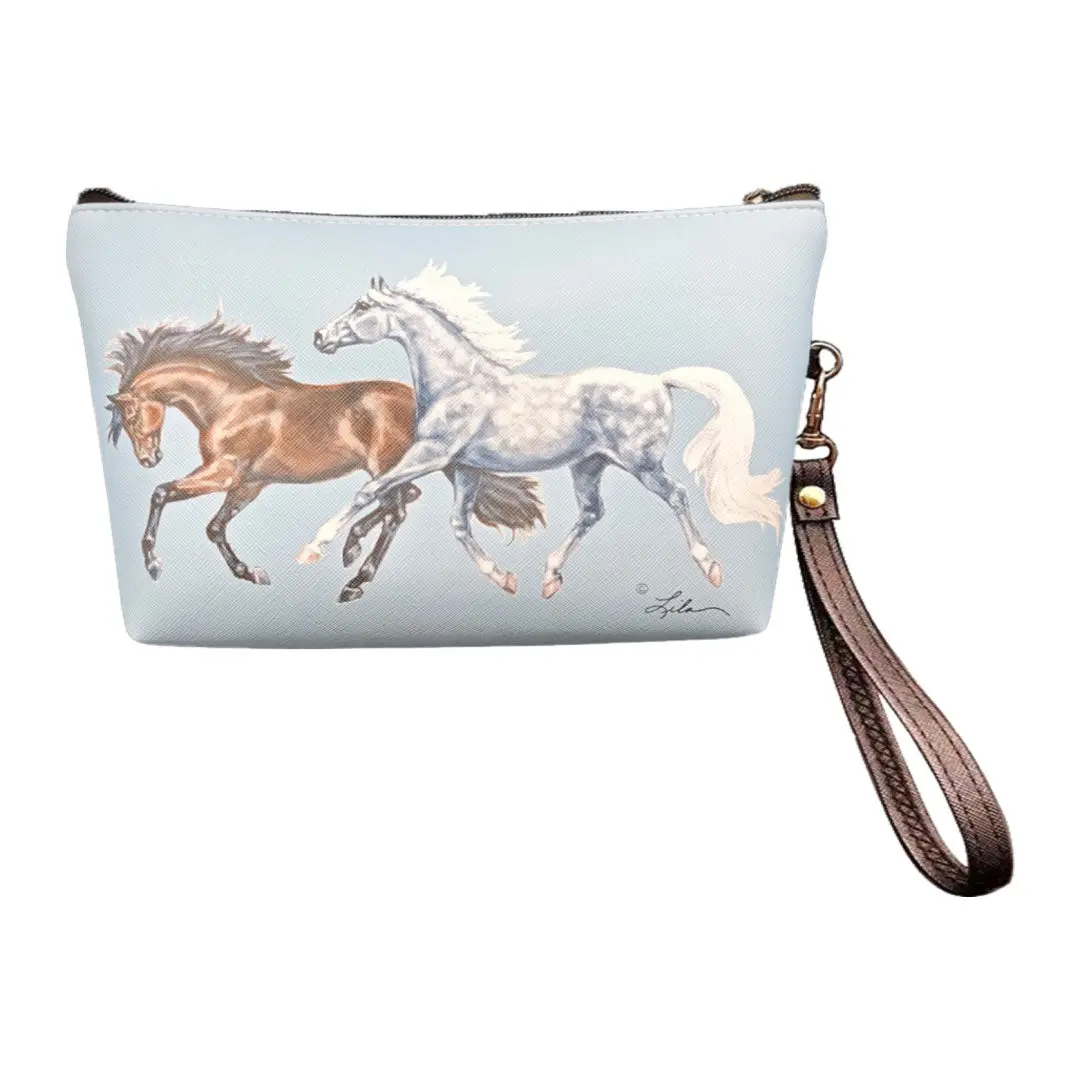 Awst Int'l Lila Accessory Wristlet Bags- Lila Grey Bay 1