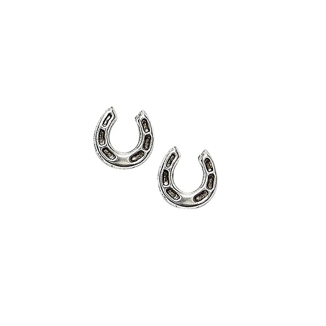 Awst Int'l Sterling Silver Horseshoes Earrings 1