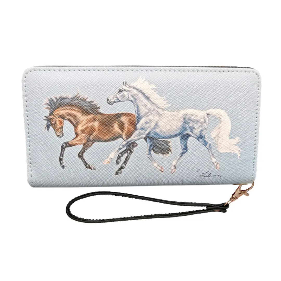 Awst Int'l Lila Wallet With Wristlet- Lila Grey Bay 1