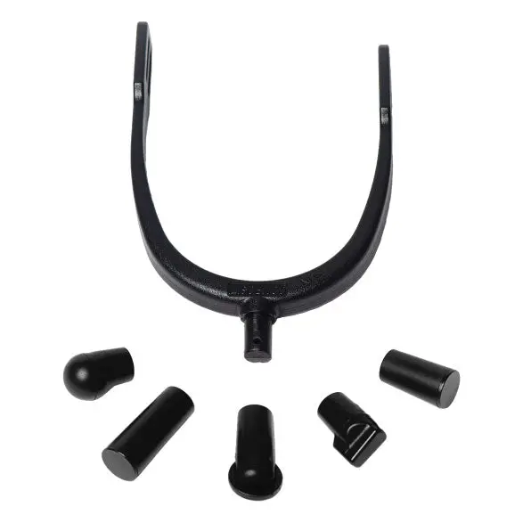 Compositi Kit Hotspur Compositi Black 5 In 1 (Pair Of Spurs + 5 Interchangeable Heads) 1