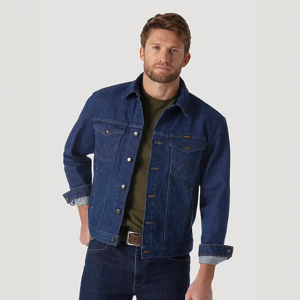 Wrangler® Unlined Denim Jacket- Denim 1