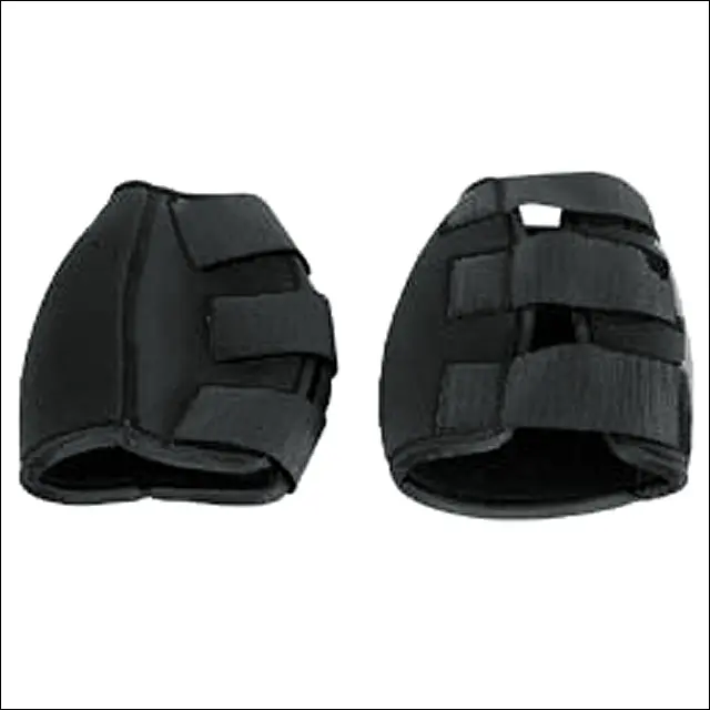 Hilason Western Horse Tack Neoprene Knee Leg Medicine Boots Black 1