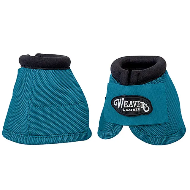 Turquoise Weaver Ballistic No Turn Horse Leg Bell Boots Medium 1