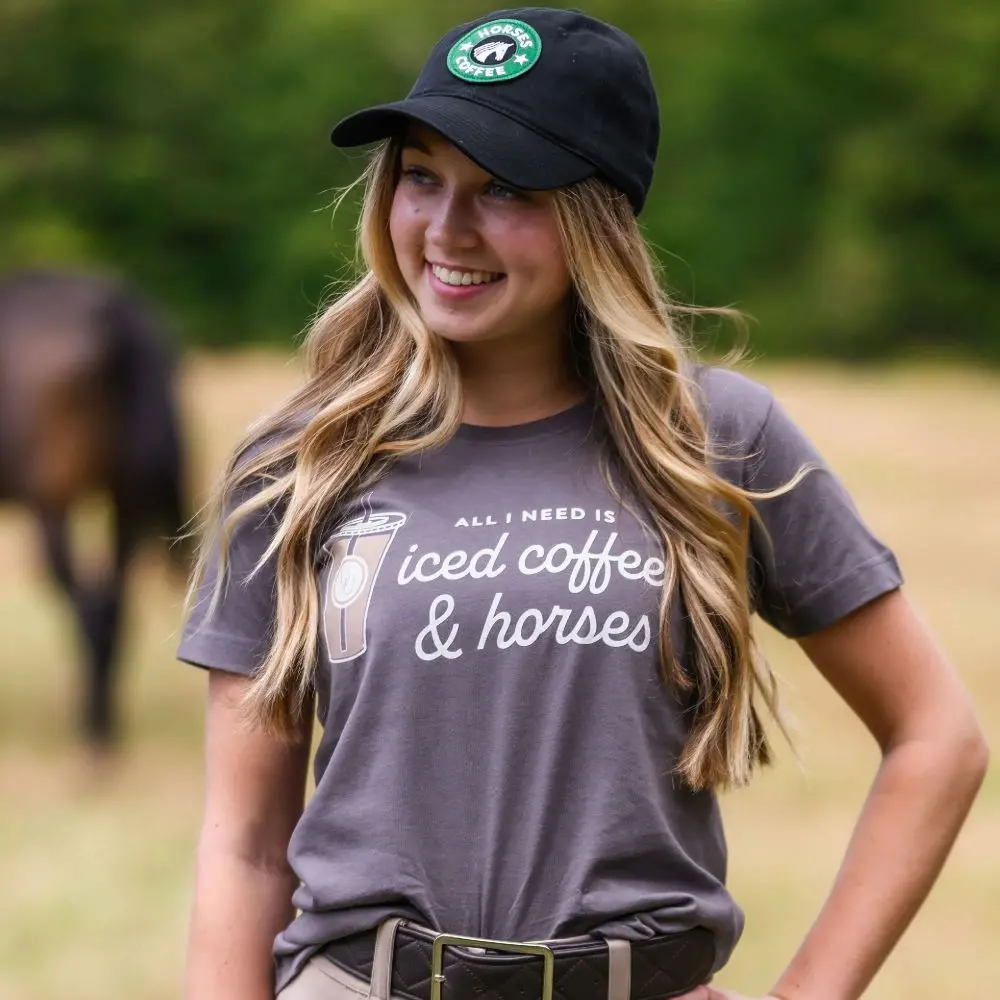 Dapplebay Iced Coffee & Horses Tee 1