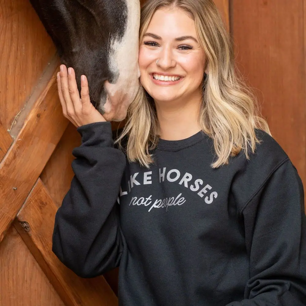 Dapplebay I Like Horses Sweatshirt 1