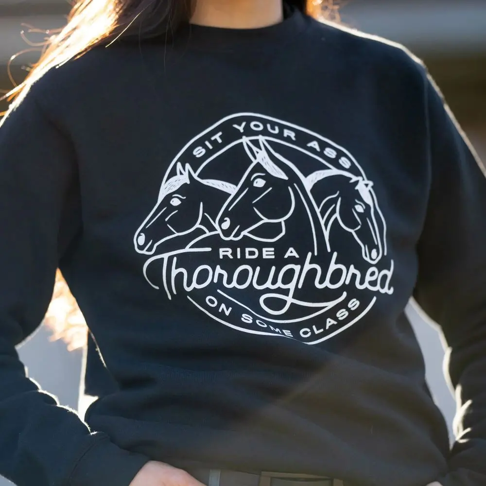 Dapplebay Ride A Thoroughbred Sweatshirt 2