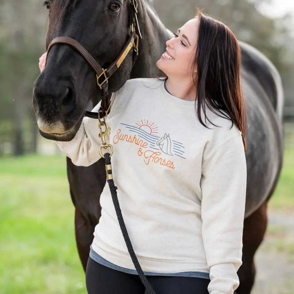 Dapplebay Sunshine & Horses Sweatshirt 1