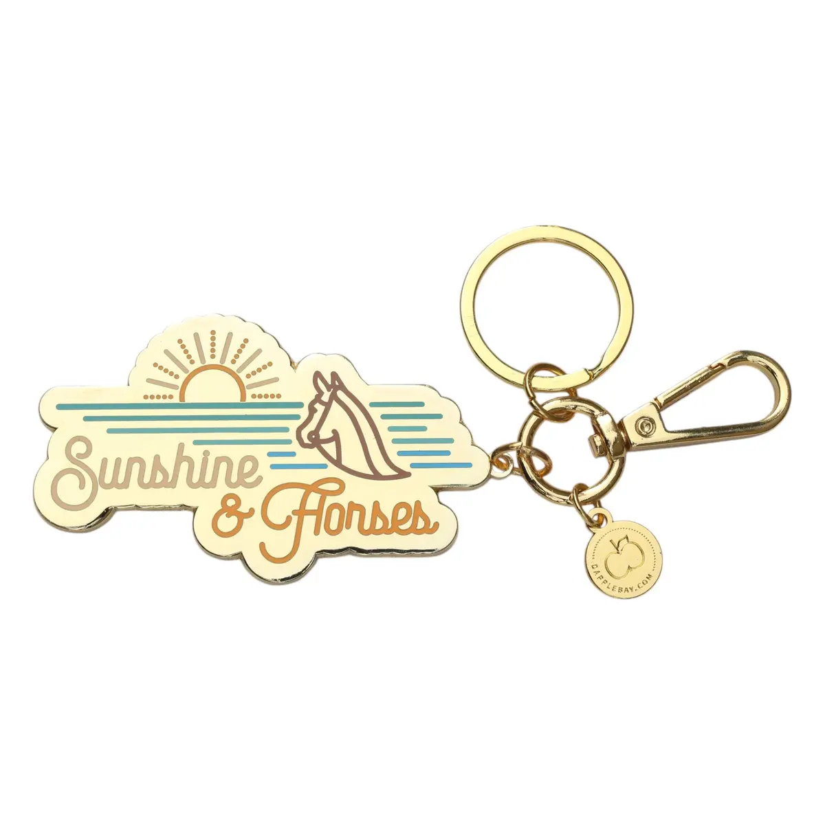 Dapplebay Sunshine & Horses - Keychain 1