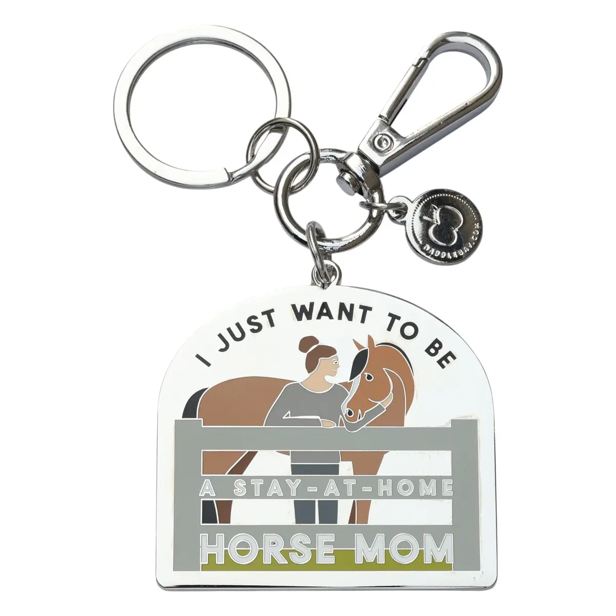 Dapplebay Horse Mom - Keychain 1