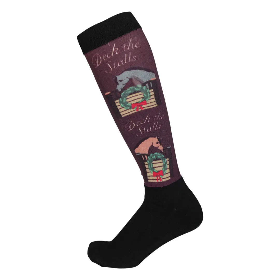 Dapplebay Deck The Stalls Slick Boot Socks 1