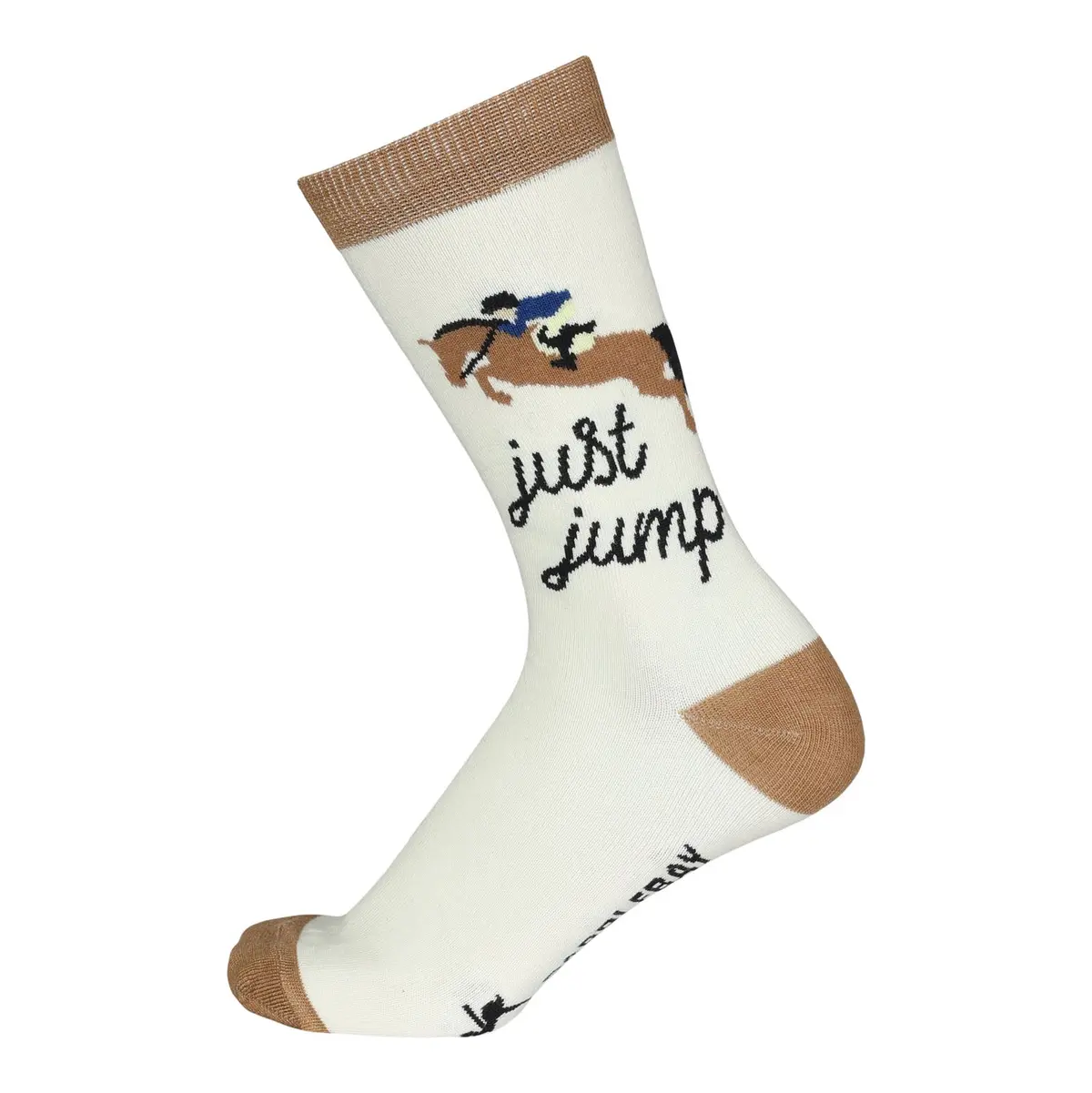 Dapplebay  Knit Crew Socks-Just Jump 1