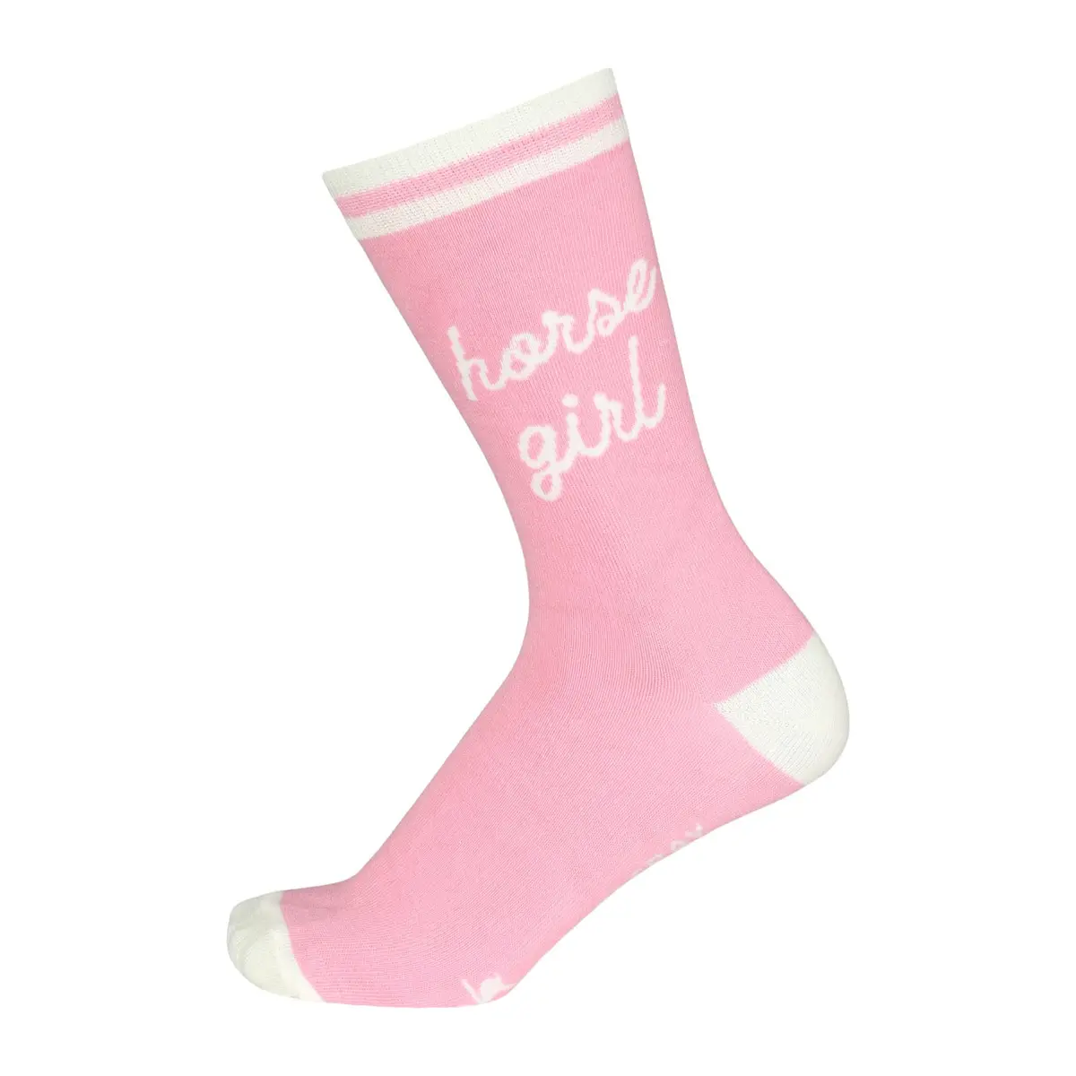 Dapplebay  Knit Crew Socks-Horse Girl 1