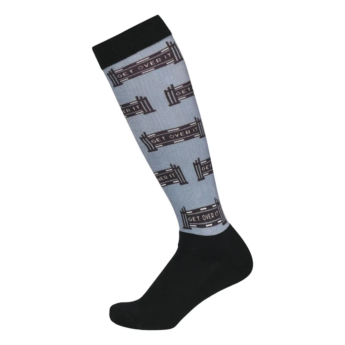 Dapplebay Slick Boot Socks-Get Over It 1
