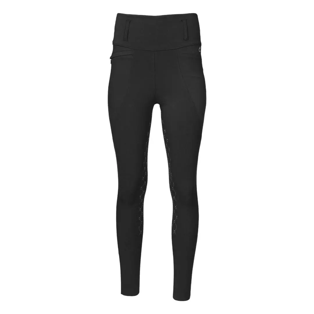 Dapplebay Essential Full Seat Tights-Black 1