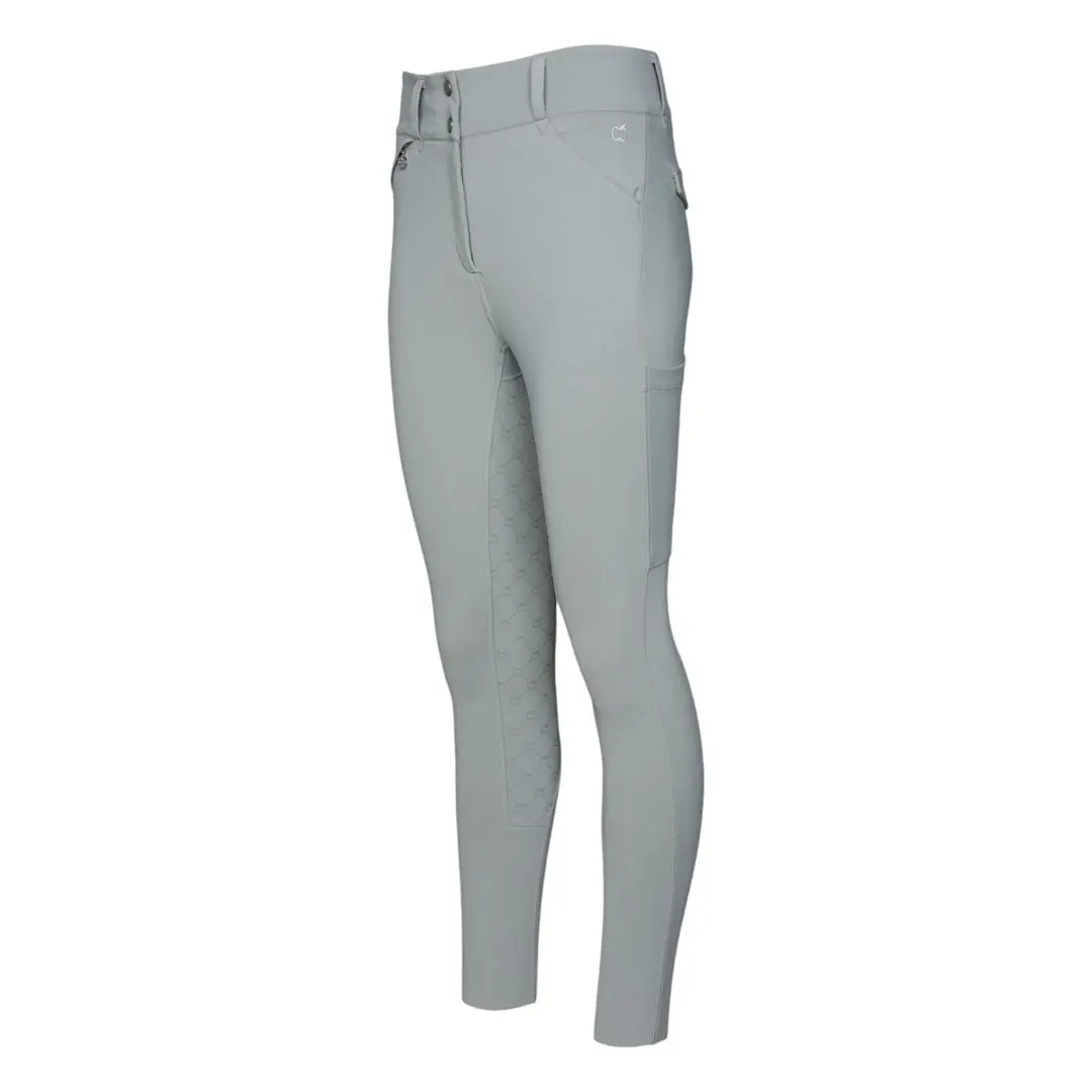 Dapplebay Compression Full Seat Breeches-Grey 2