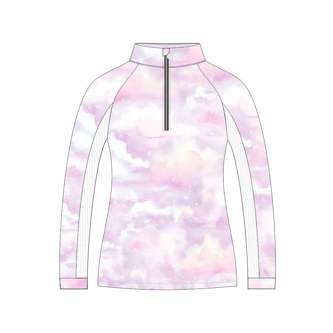 Dapplebay Kids Lavender Haze 1/4 Zip - Long Sleeve 1