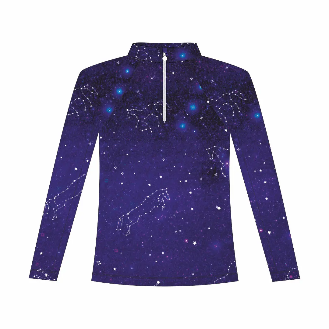 Dapplebay Kids Constellation 1/4 Zip - Long Sleeve 1