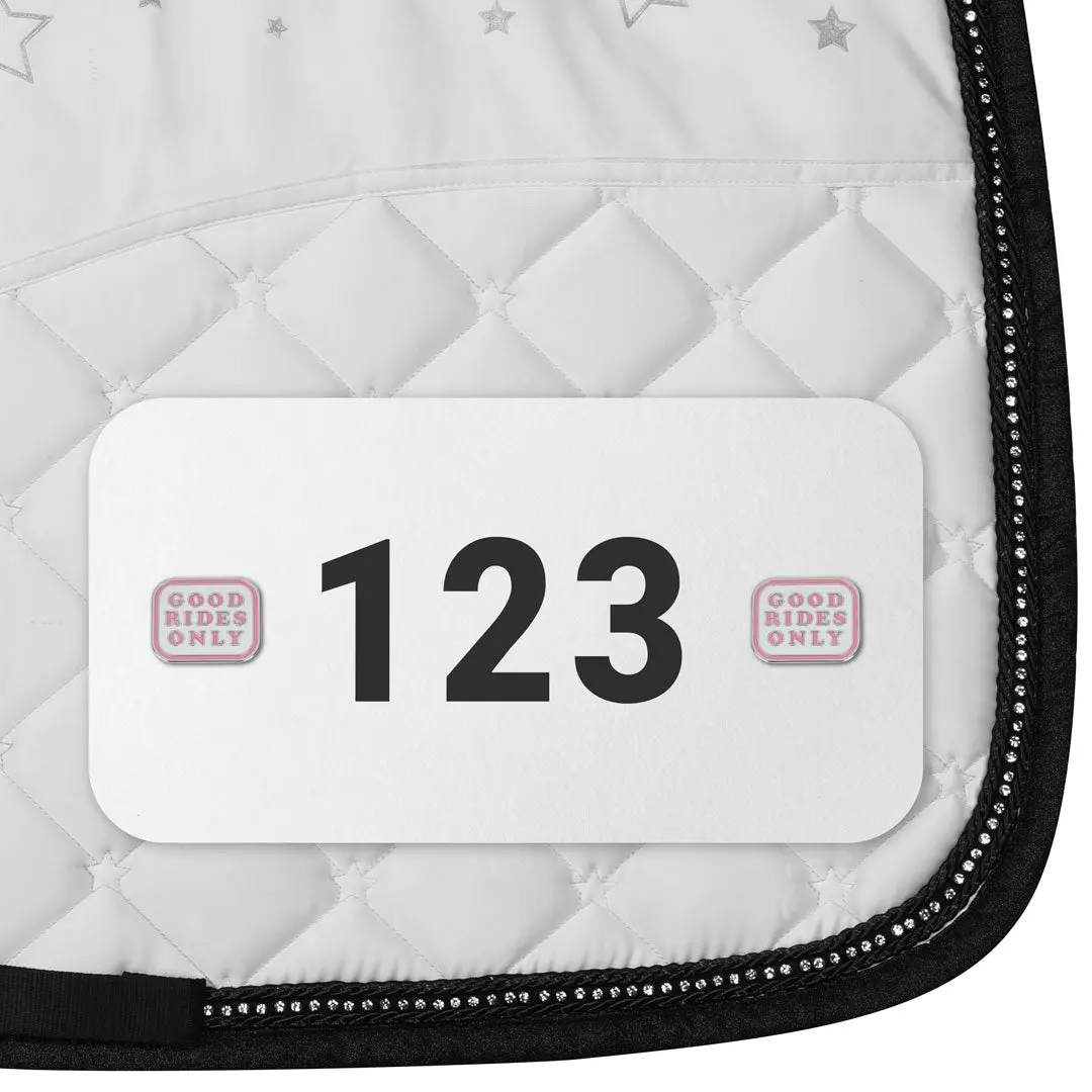 Dapplebay Horse Show Number Pins - Good Rides Only 1