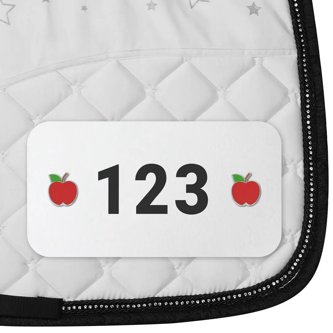 Dapplebay Horse Show Number Pins - Apple 1