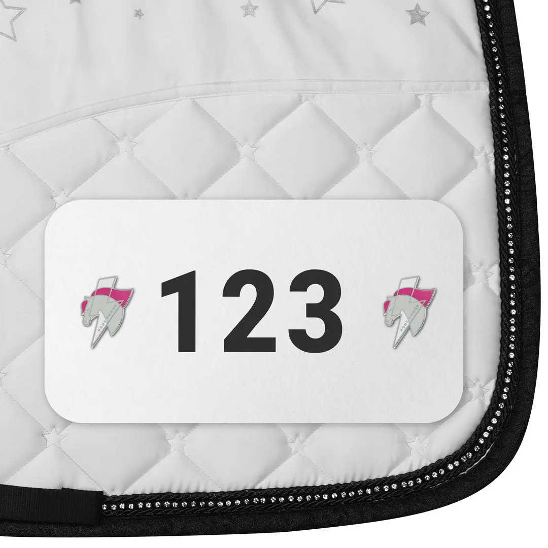 Dapplebay Horse Show Number Pins - Pony Power 1
