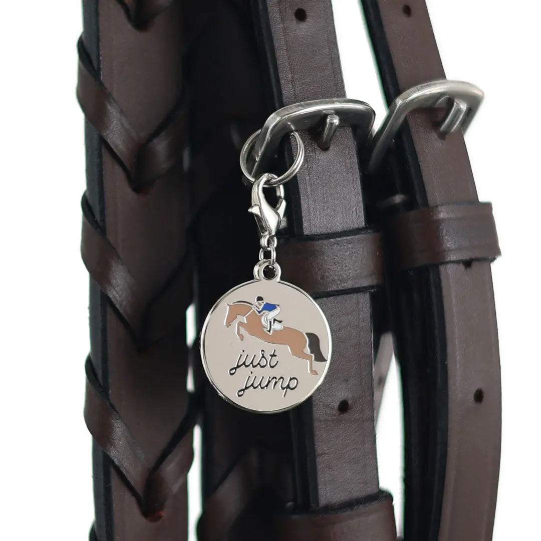 Dapplebay Bridle Charm - Just Jump 1