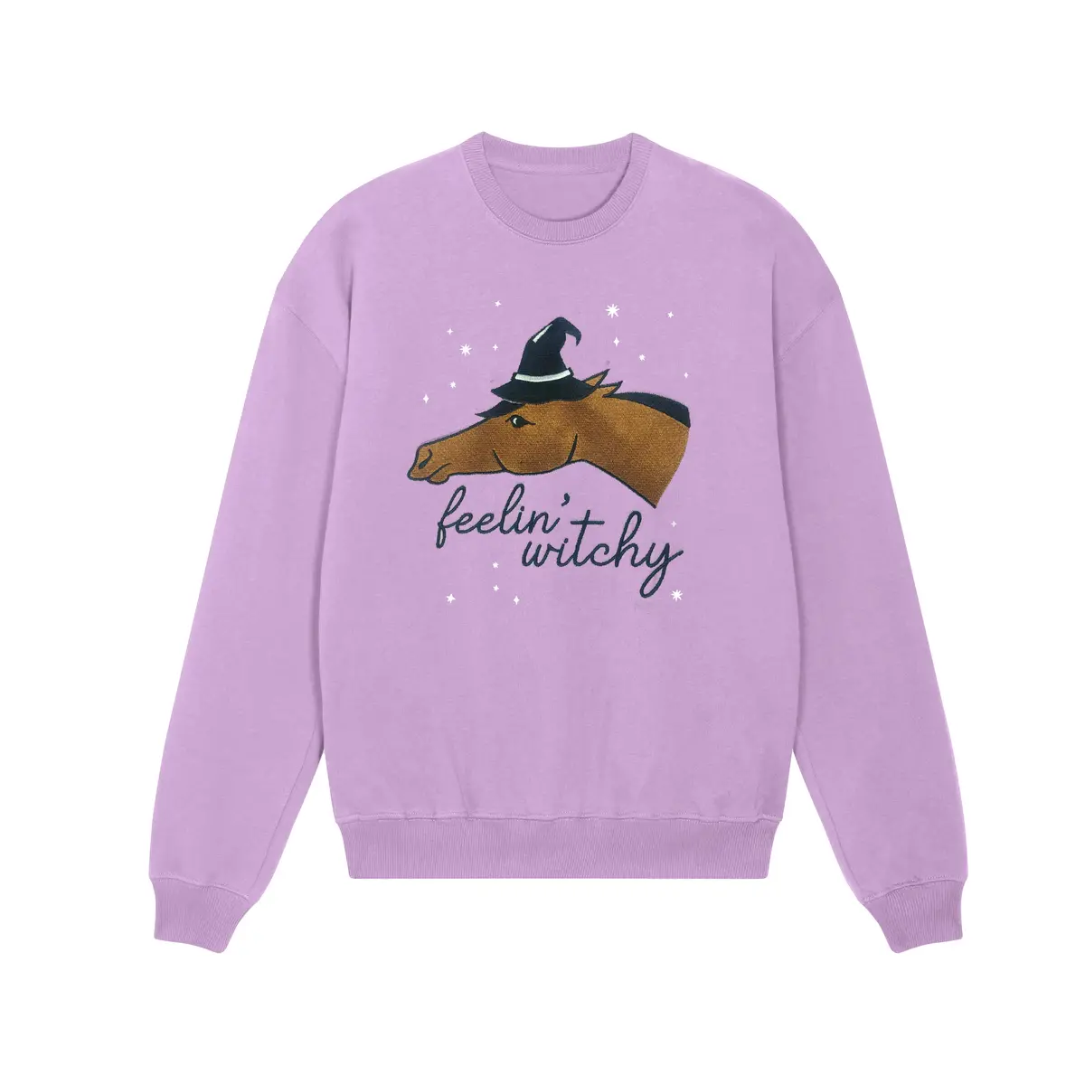 Dapplebay Ladies Feelin' Witchy Sweatshirt 1