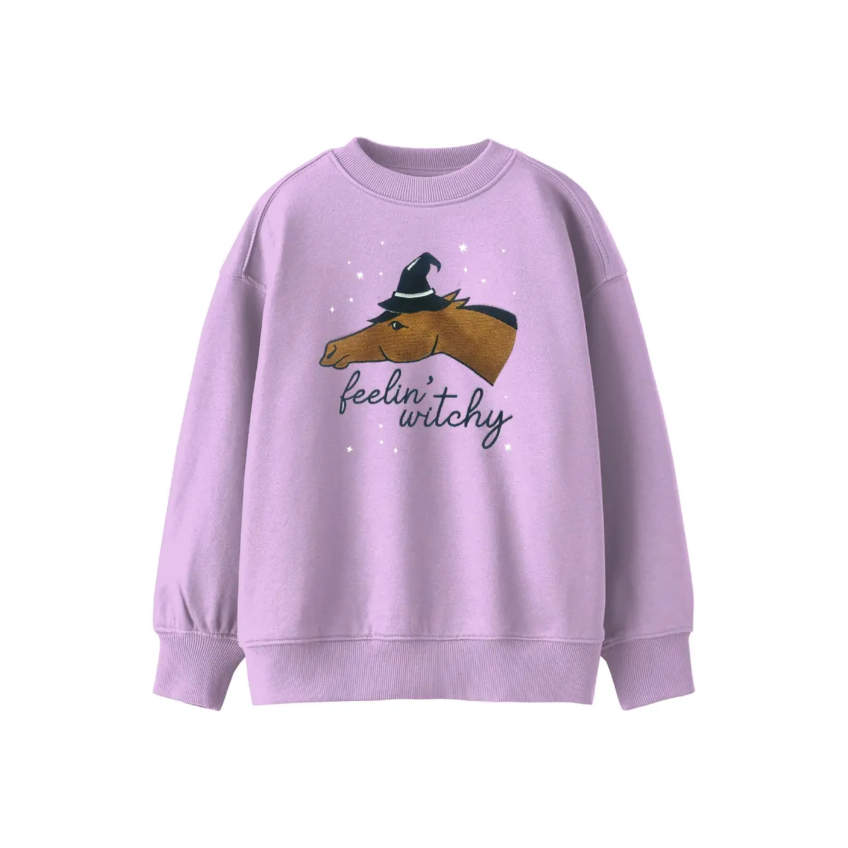 Dapplebay Kid's Feelin' Witchy Sweatshirt 1