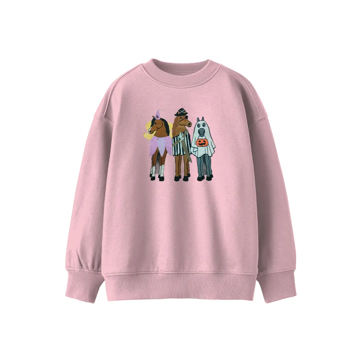 Dapplebay Kid's Trick Or Treat Sweatshirt 1
