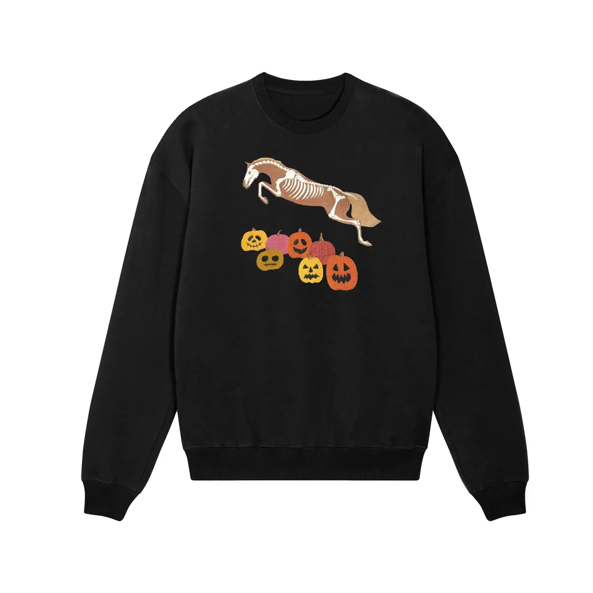 Dapplebay Ladies Pumpkin Jumper Sweatshirt 1