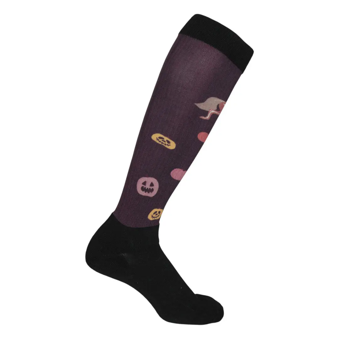 Dapplebay Pumpkin Jumper Slick Boot Socks 2