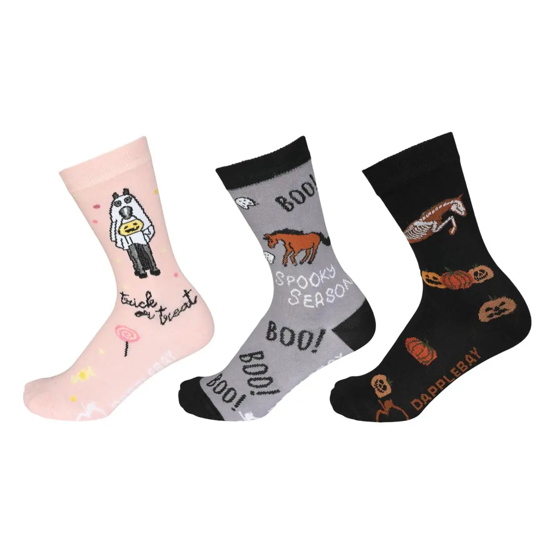 Dapplebay Kid's Halloween Sock Bundle 1
